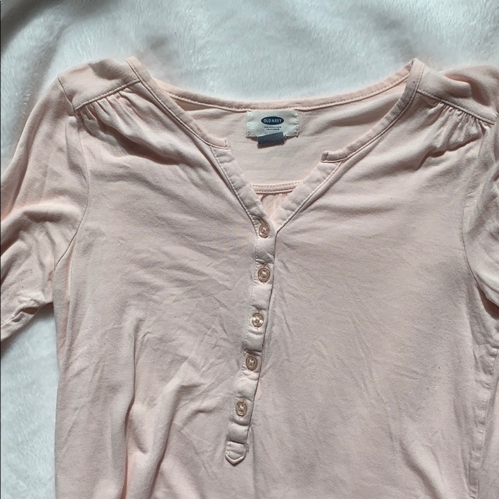 Old navy pink long sleeve